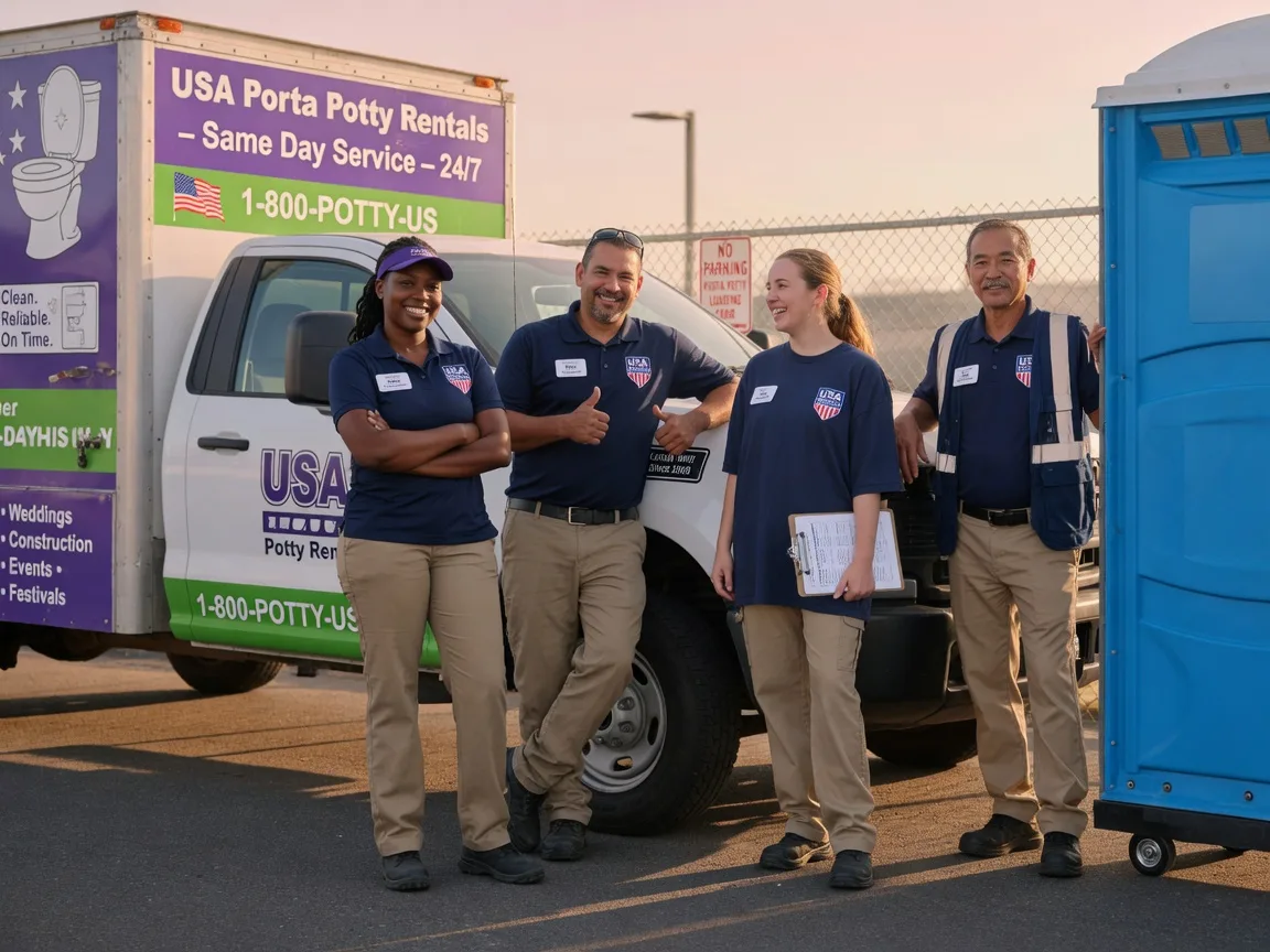 Porta Potty Rental company in Tussy, OK